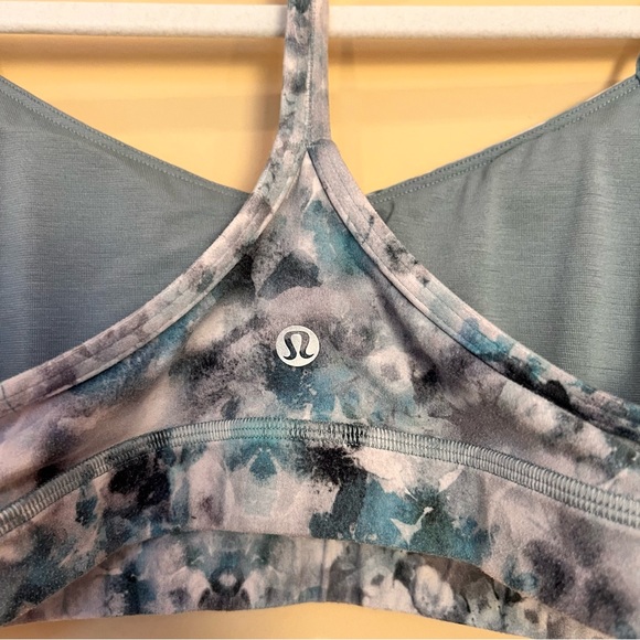 Lululemon Flow Y Bra Nulu Kaleidofloral Multi - Picture 3 of 4